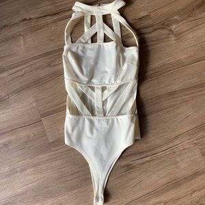 Naked Wardrobe Locked In Tight Bodysuit